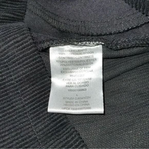 NWT Copper Key Black Corduroy Paperbag Waist Mini Skirt size L - Picture 6 of 6